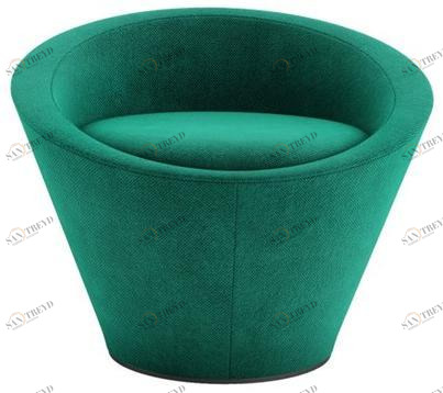 Tacchini Вращающееся кресло из ткани sun-id-1473299