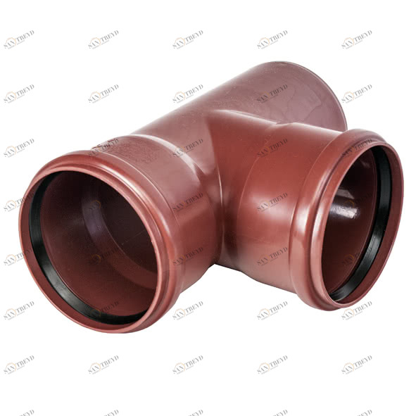 8M3187E7575 SANHA M3-187E тройник, угол 87,5°  DN 70x70 / OD 75x75 мм 