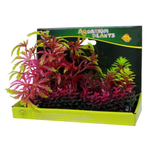 ПР0032009 Искусственное растение 15см, в картонной коробке №2 МЕЙДЖИНГ АКВАРИУМ 