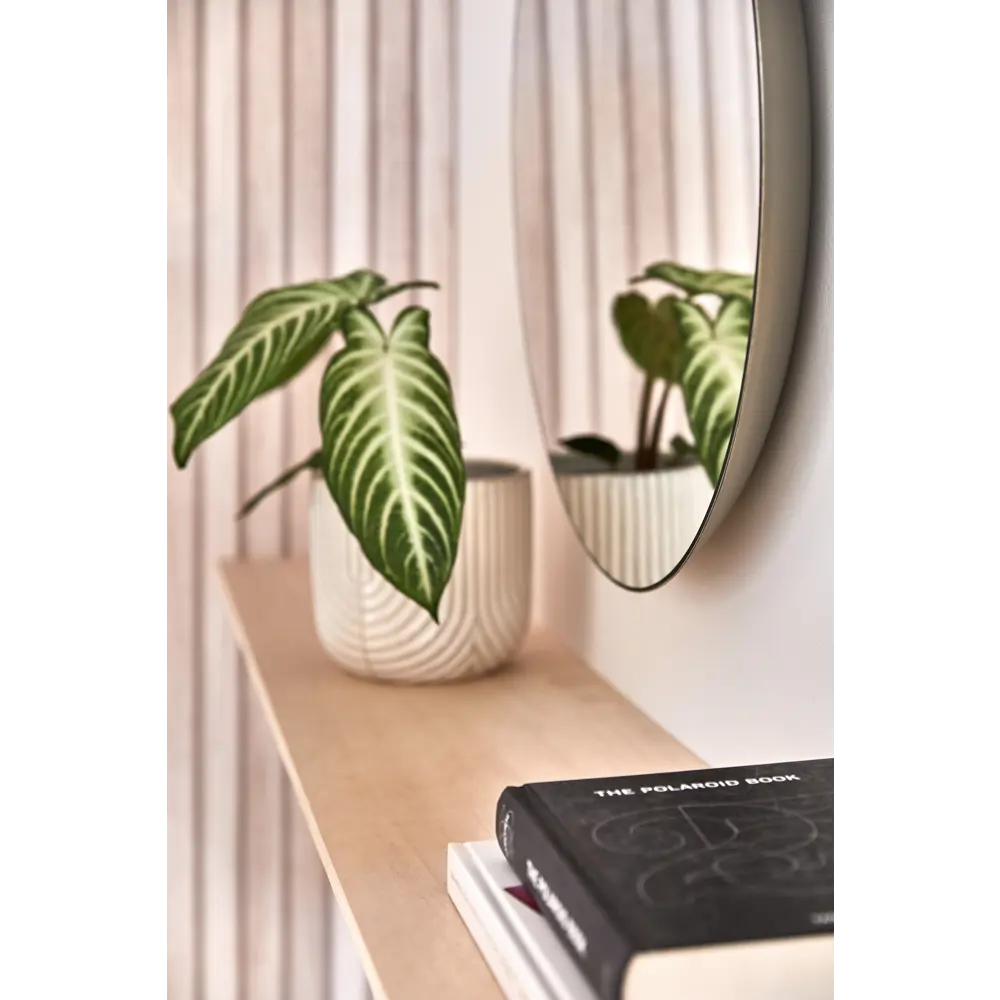 INSPIRE Nory Silver — круглое зеркало для интерьера 55 см 86484839 STLM-1442853 - Вид №1