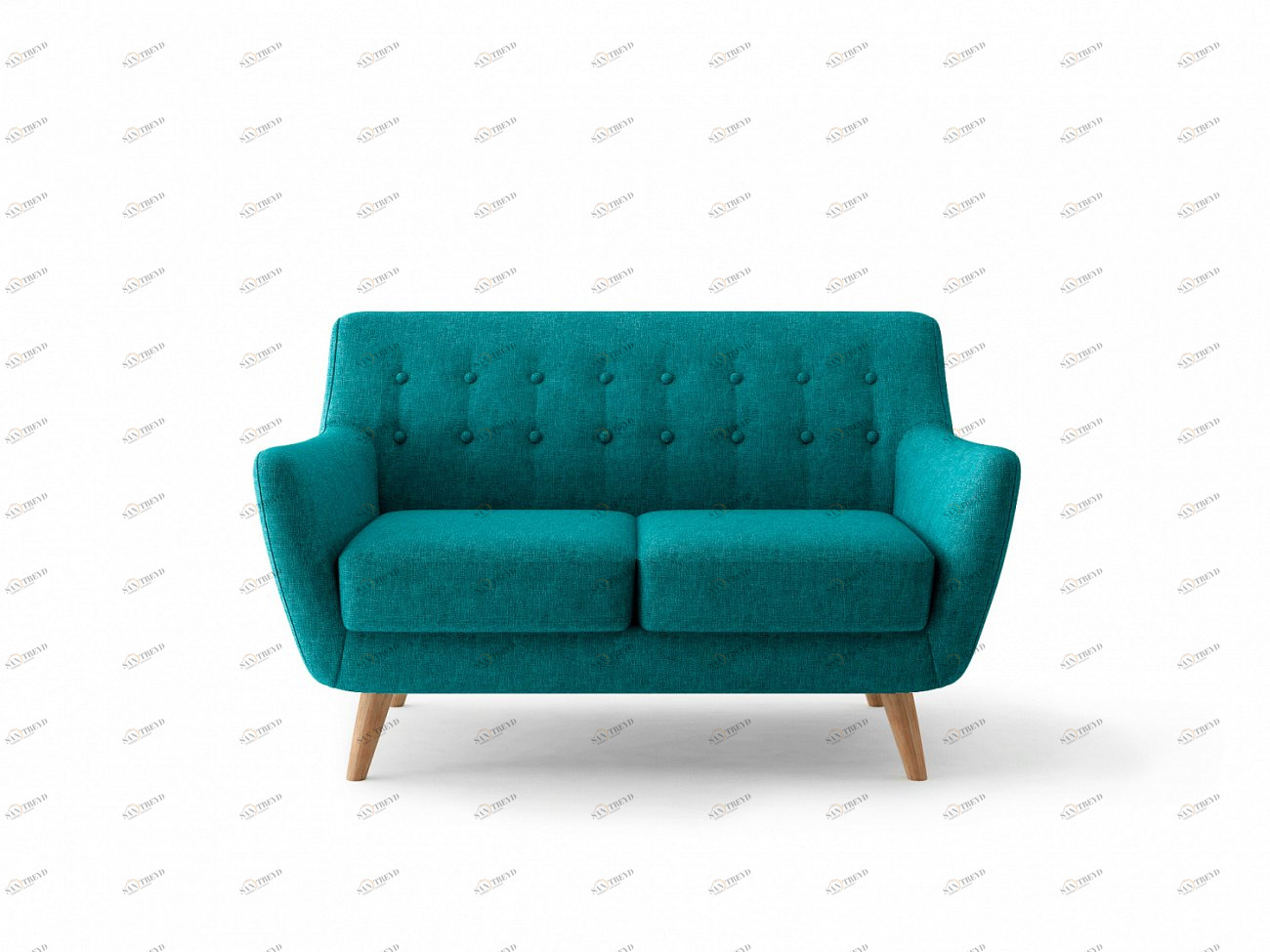 Диван двухместный синий Picasso BRADEX HOME  00-3973998 Синий 