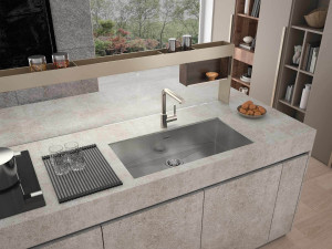 Раковина из нержавеющей стали с одной чашей