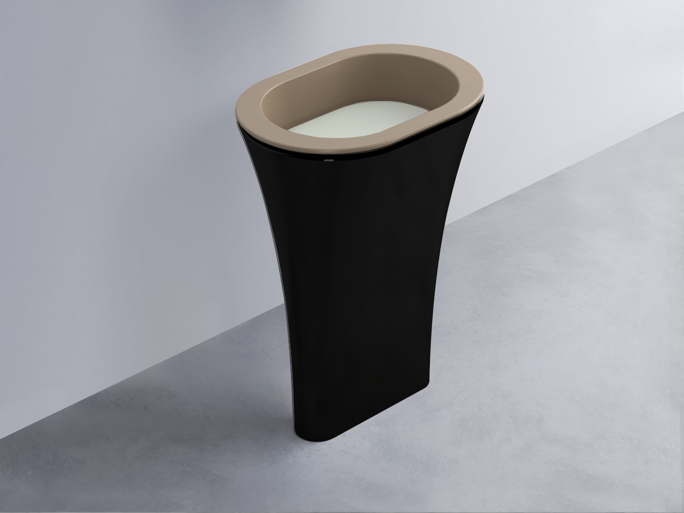 AMLA65-AN+AMPILO-PM+AMCOLO-N Раковина Amedeo Ovale отдельностоящая cielo Enjoy + Amedeo Ceramica Cielo