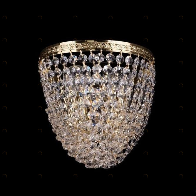 Бра Bohemia Ivele 1932/2/G BOHEMIA IVELE  077326 Прозрачный;серебро 