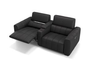 2-местный кожаный диван