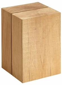 solpuri Табурет / журнальный столик из тика Blocc