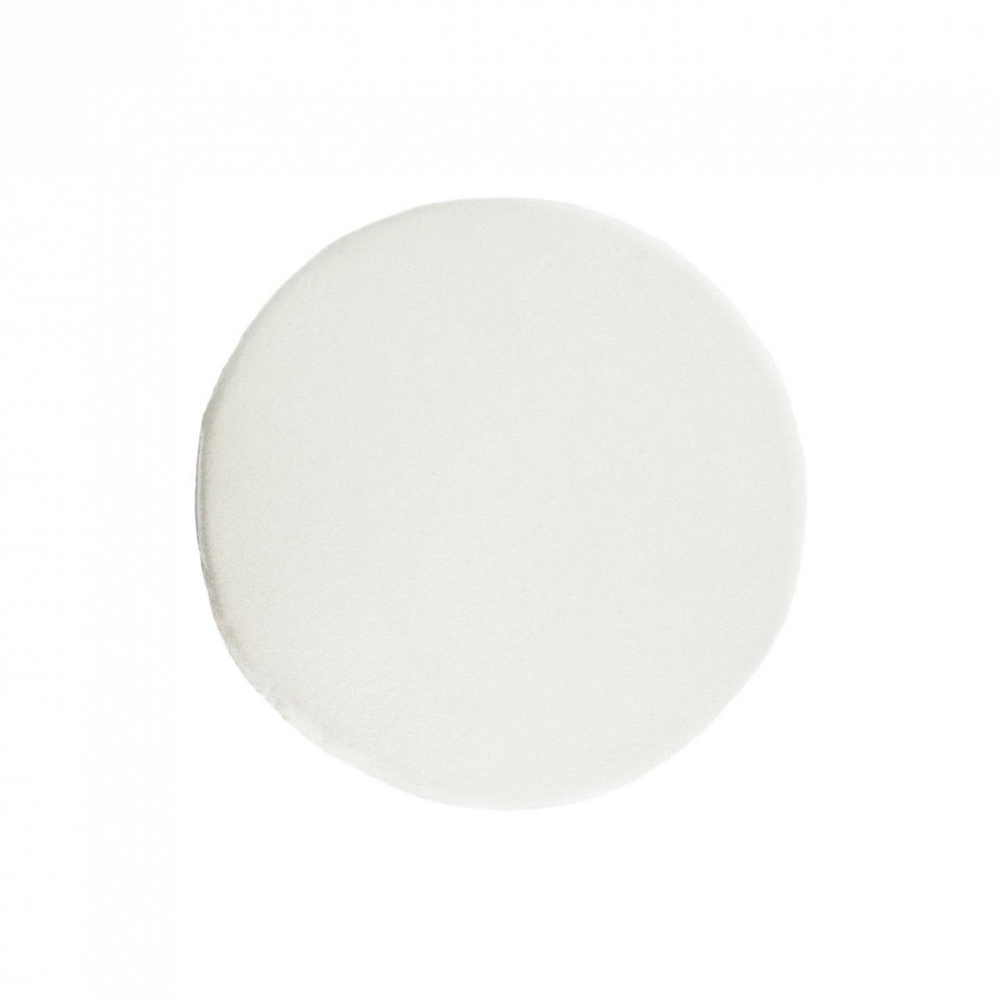 108499 Круглая подушка для стула , белая, из 100% шерсти, Ø 35 см La Forma Biasina 