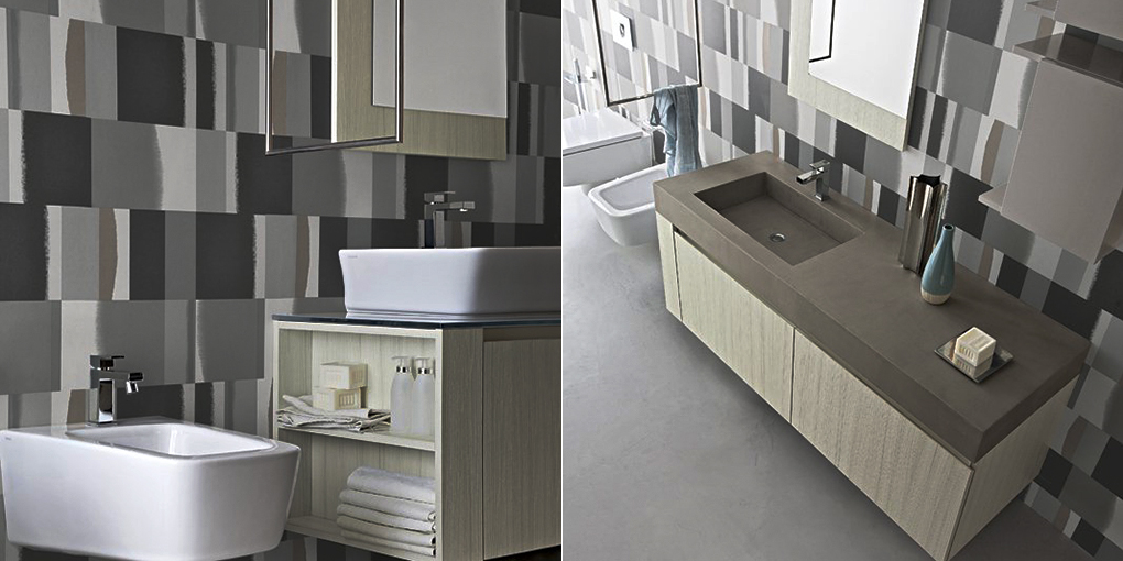 Комплект мебели для ванной комнаты Joy 12/13 Cerasa Joy JOY1213 - Вид №2