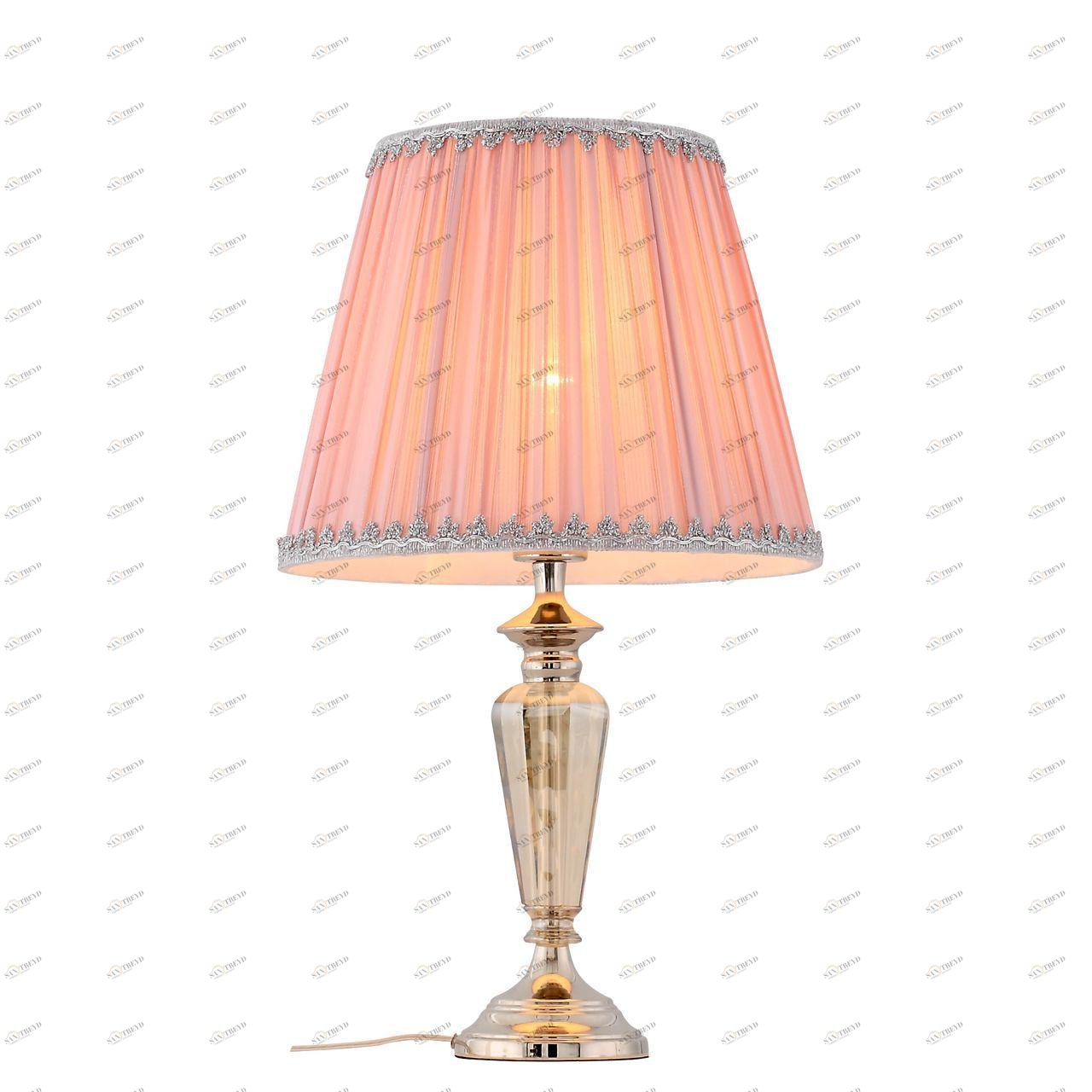Настольная лампа ST Luce Vezzo SL965.104.01 ST LUCE КЛАССИЧЕСКИЕ 221133 Прозрачный;розовый 