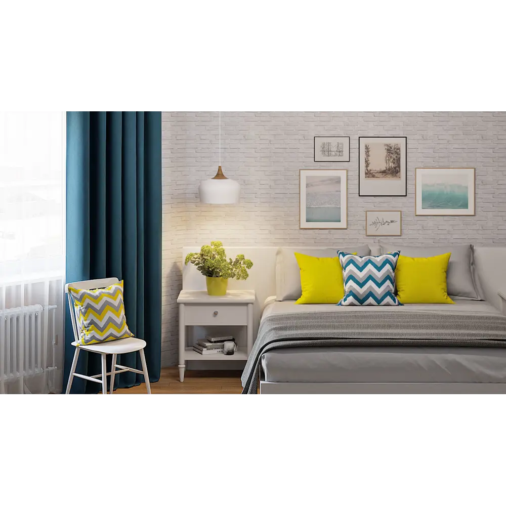 Подушка декоративная «Яркость» 40х40 см цвет жёлтый SEASONS STLM-2187061 - Вид №9