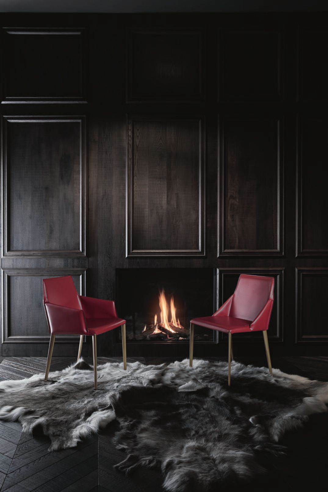 Кожаный стул с подлокотниками Bontempi Casa SALLY ARCH-00095947 - Вид №1