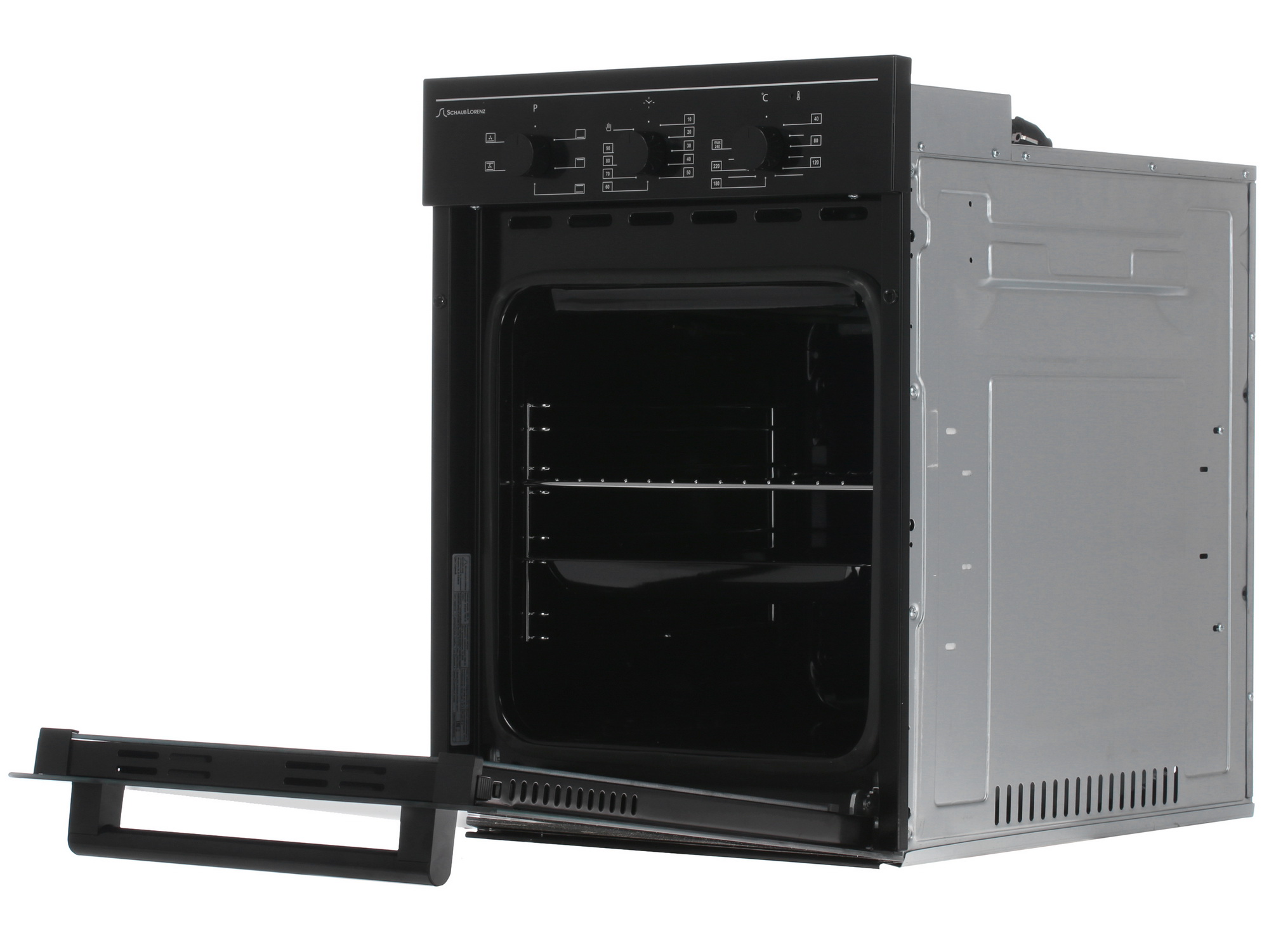 1101720 Электрический духовой шкаф Schaub Lorenz SLB ES4610 черный STDN-0057105 - Вид №4