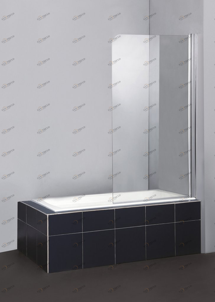 SELA-V-1-80/140-Ch-Cr-R Душевое ограждения на борт вынны BELBAGNO Китай 