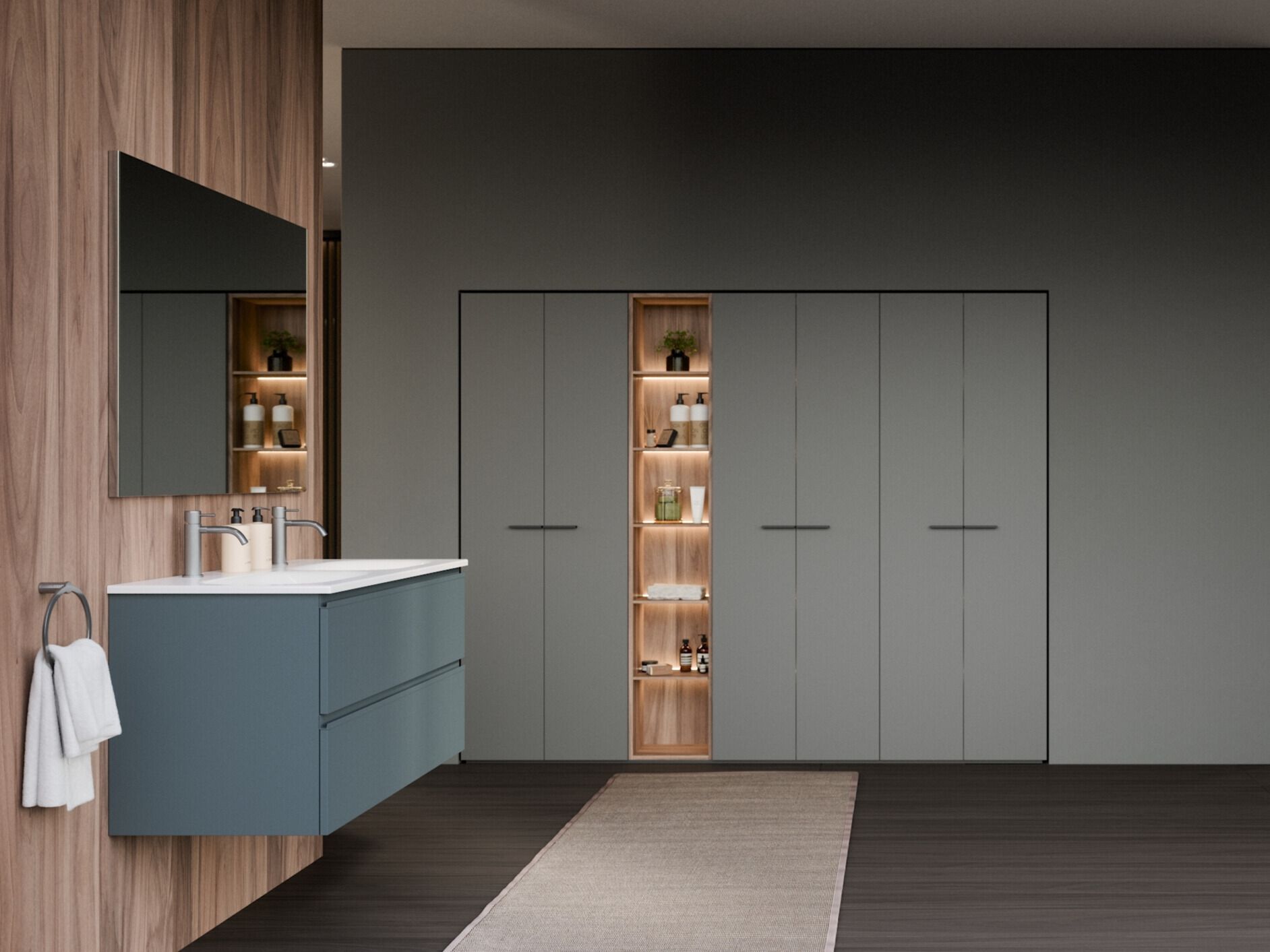 Полная мебель для ванной комнаты OASIS Forever ARCH-00073838 - Вид №1