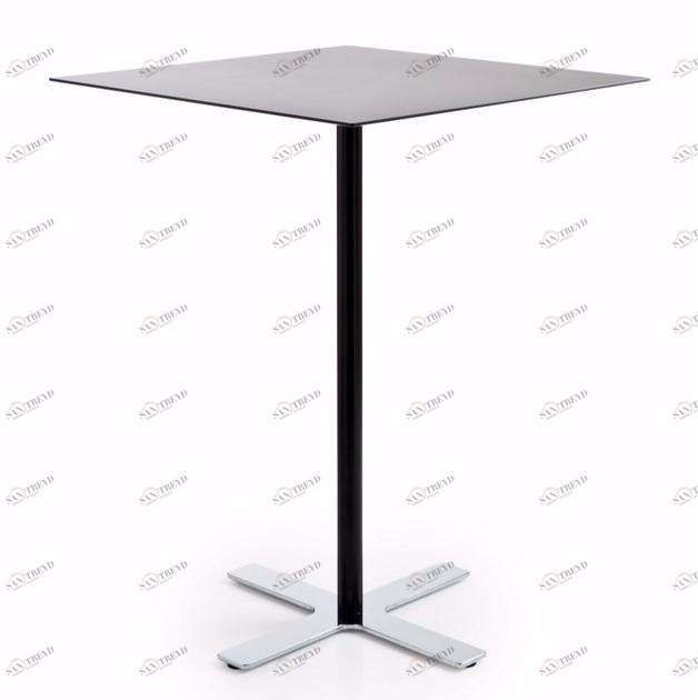 Luxy Высокий квадратный стол из HPL с основанием 4 звезды Incollection sun-id-1470231