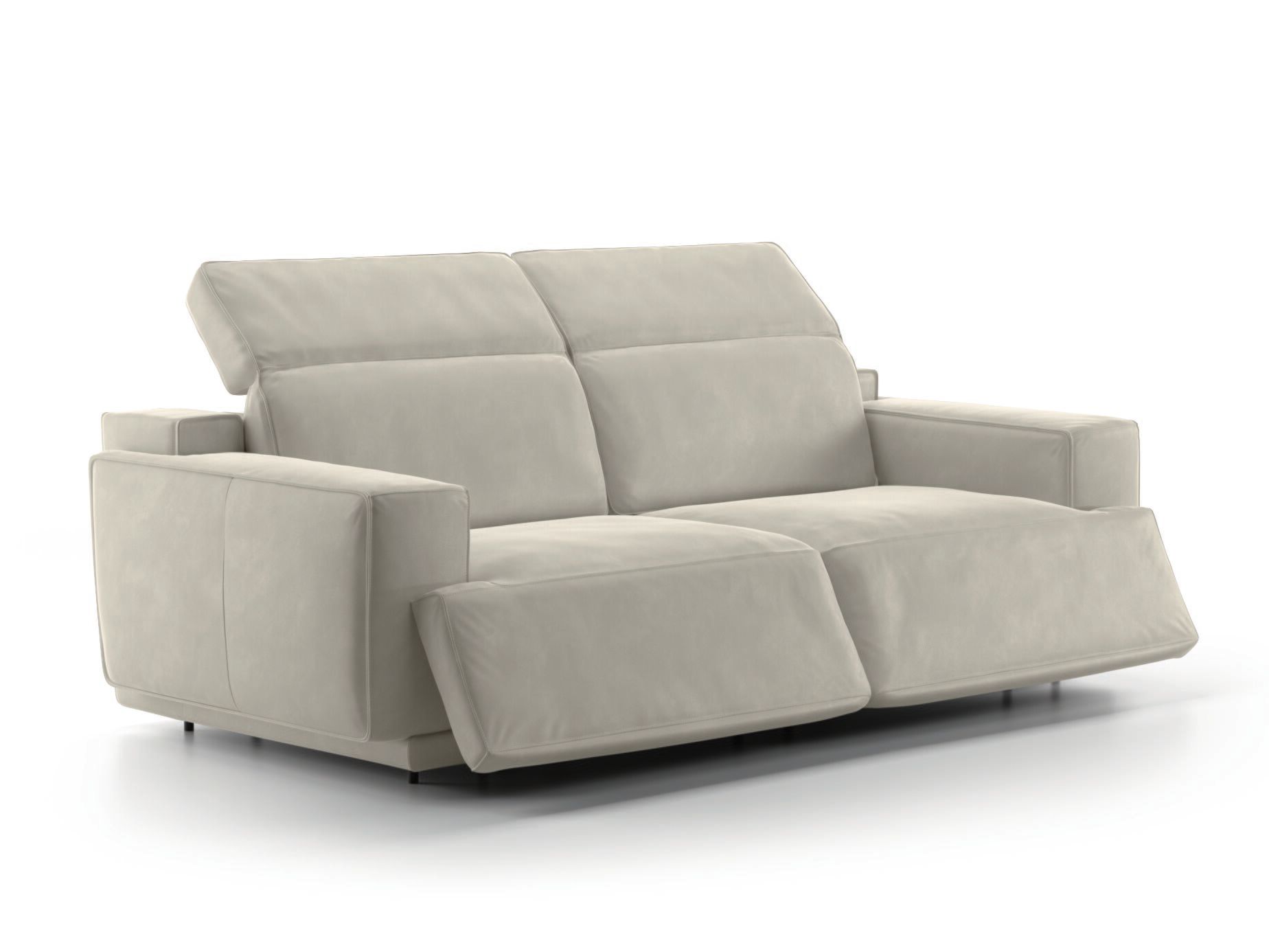 2-местный кожаный диван с откидной спинкой Natuzzi Italia IAGO ARCH-00138421 - Вид №2