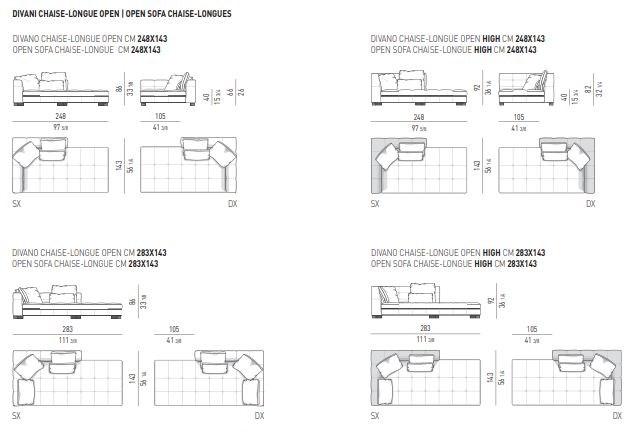 Minotti Модульный тканевый диван Blazer sun-id-1375769 - Вид №9