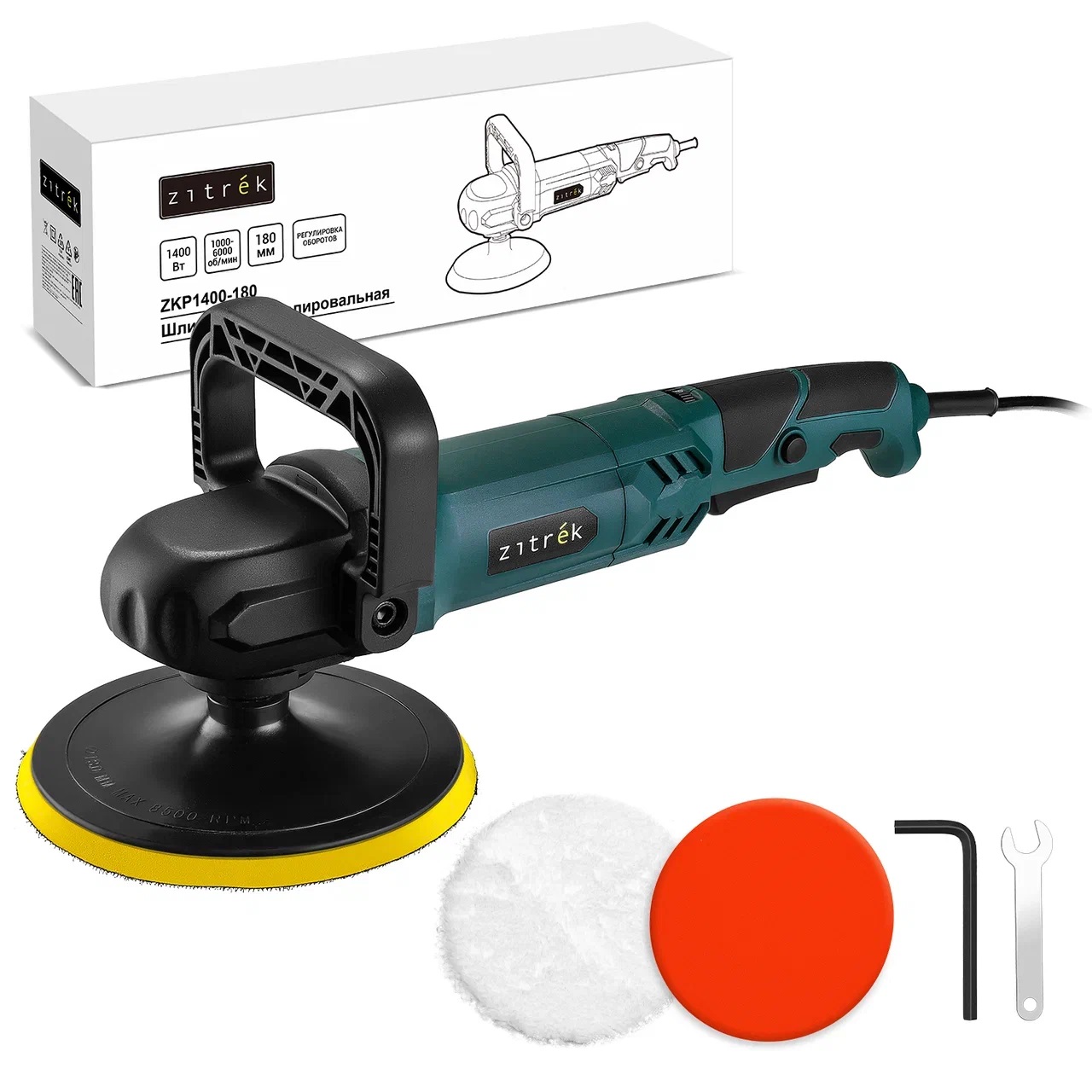 Полировальная машина Zitrek ZKP1400-180 9254503 STDN-0059955 - Вид №3