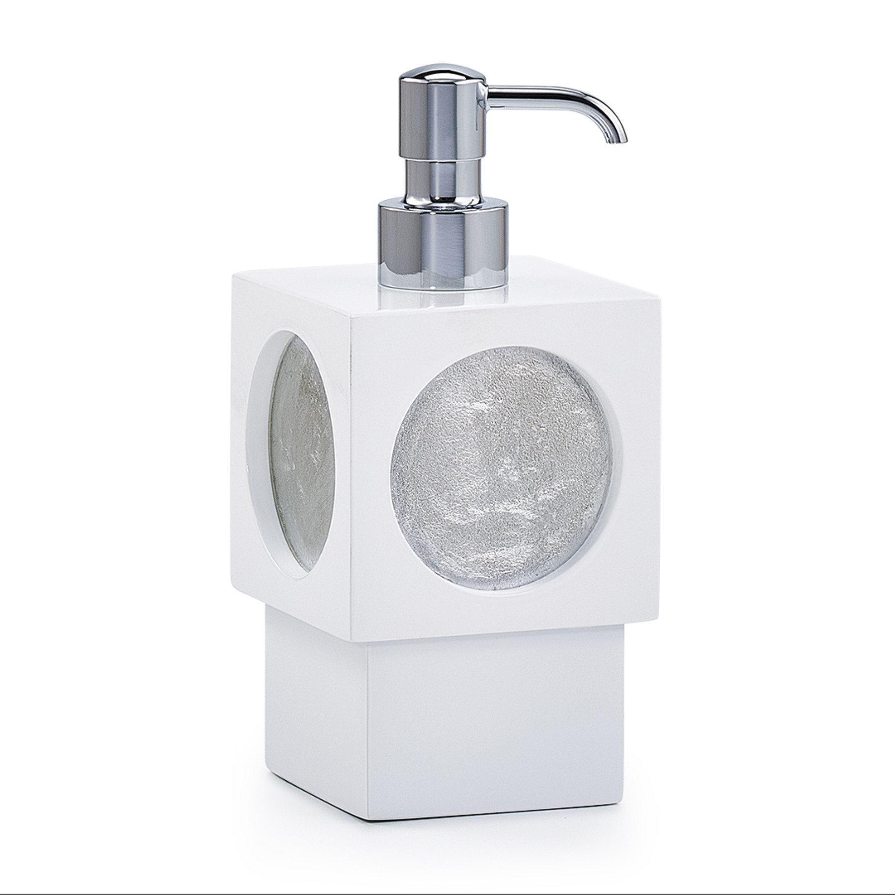 JD-MG-SLV-PD Серебряный дозатор Moongate Labrazel 