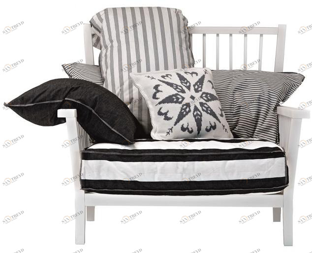 Gervasoni Кресло из ткани с подлокотниками Gray sun-id-1351211