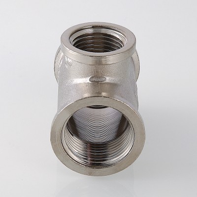 VTr.750.N.0504 Фитинг резьбовой – тройник переходной Valtec 3/4" х 1/2" х 3/4"  - Вид №6