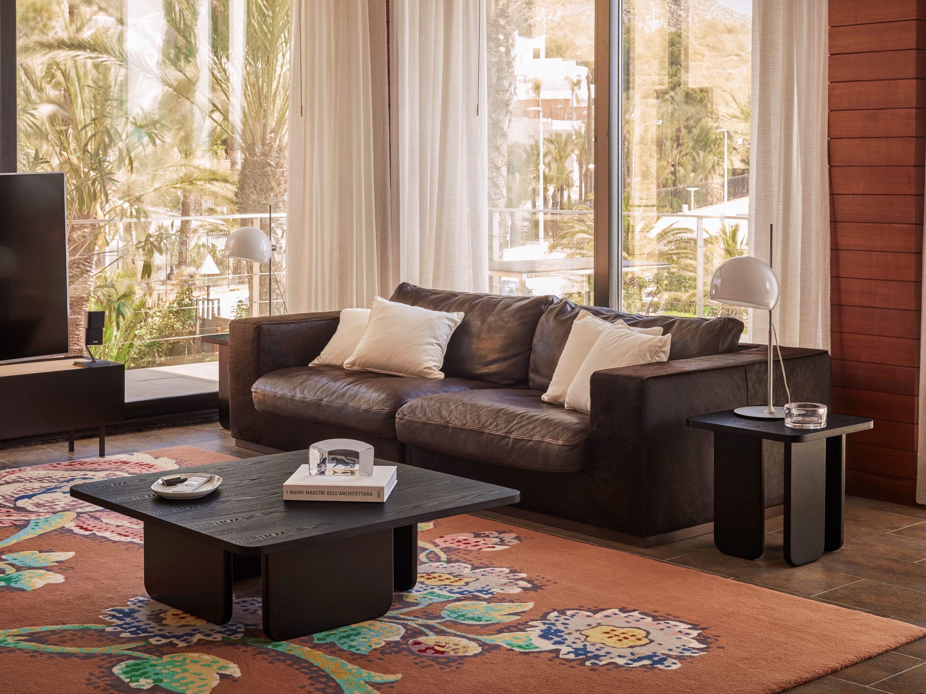 Высокий квадратный журнальный столик из ясеня TEULAT Arq ARCH-00038876 - Вид №8