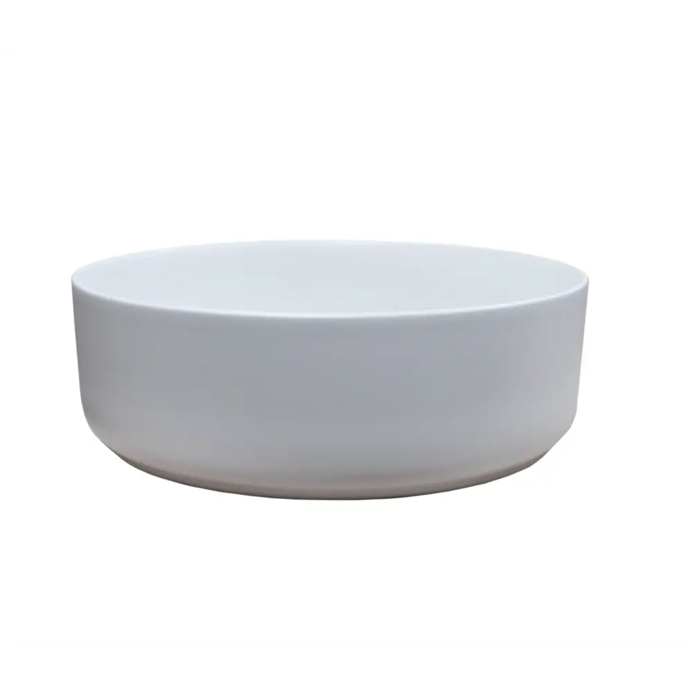 Santreyd Slim Krug White — элегантная накладная раковина для современной ванной 86851523 STLM-0072046