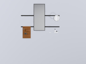 SWSTR-NM+SWSPR-NM+SWSPI-CM+SWM10-BI+SWM20-BI+SWSCR-NA прямоугольный стали cielo Siwa