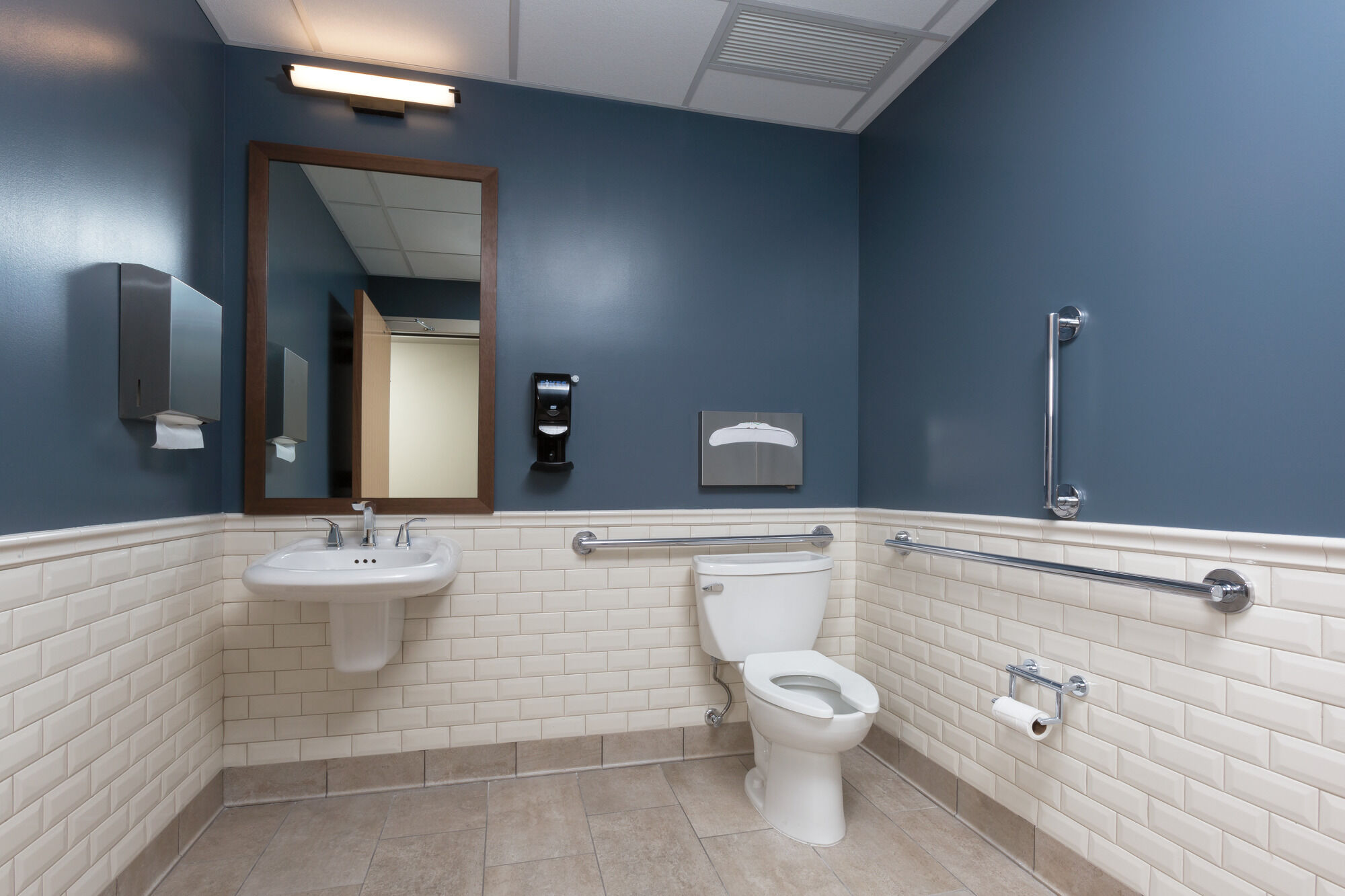 41836-BL 36-дюймовый современный декоративный поручень ADA Delta Faucet Delta Матовый черный - Вид №1