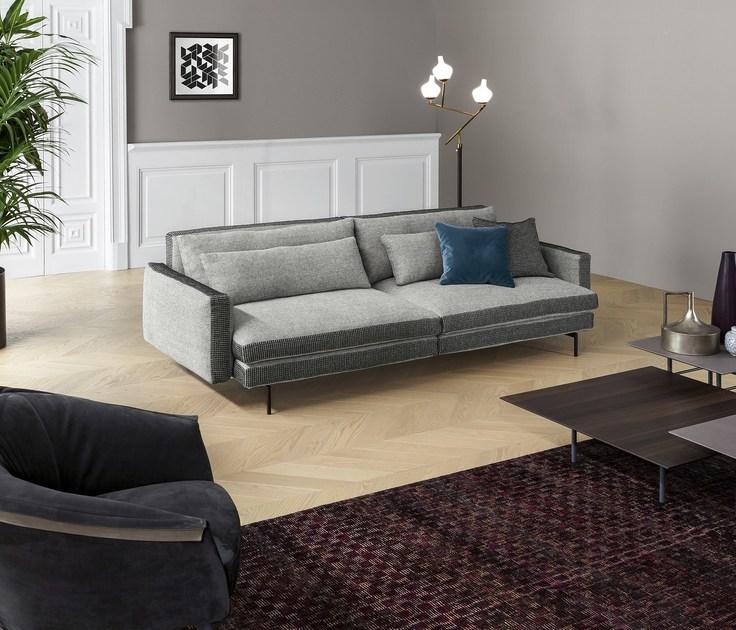 Bonaldo Модульный 3-местный диван в современном стиле с тканевой обивкой sun-id-1419956 - Вид №1