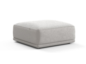 Квадратный пуф из ткани