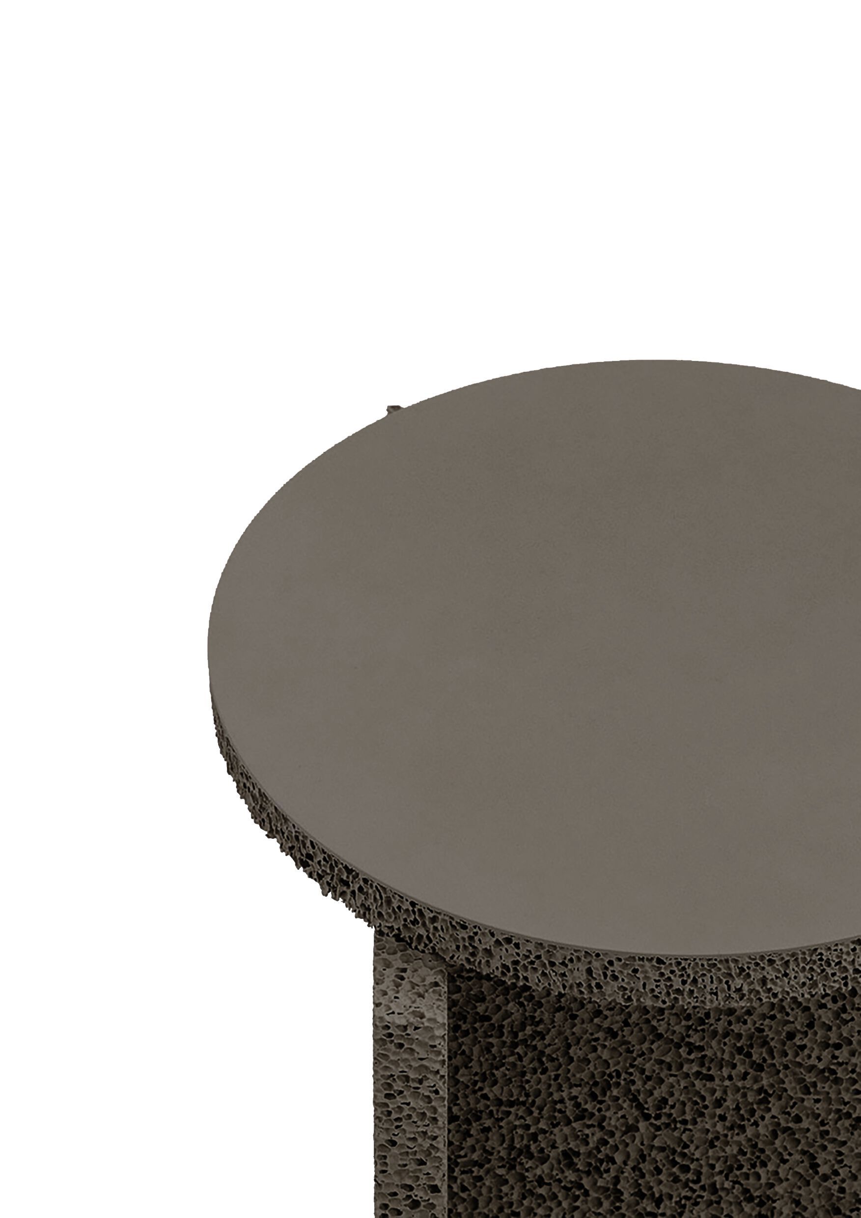 Круглый журнальный столик из анодированного алюминия DANTE - Goods And Bads The Jetzt ARCH-00007486 - Вид №8