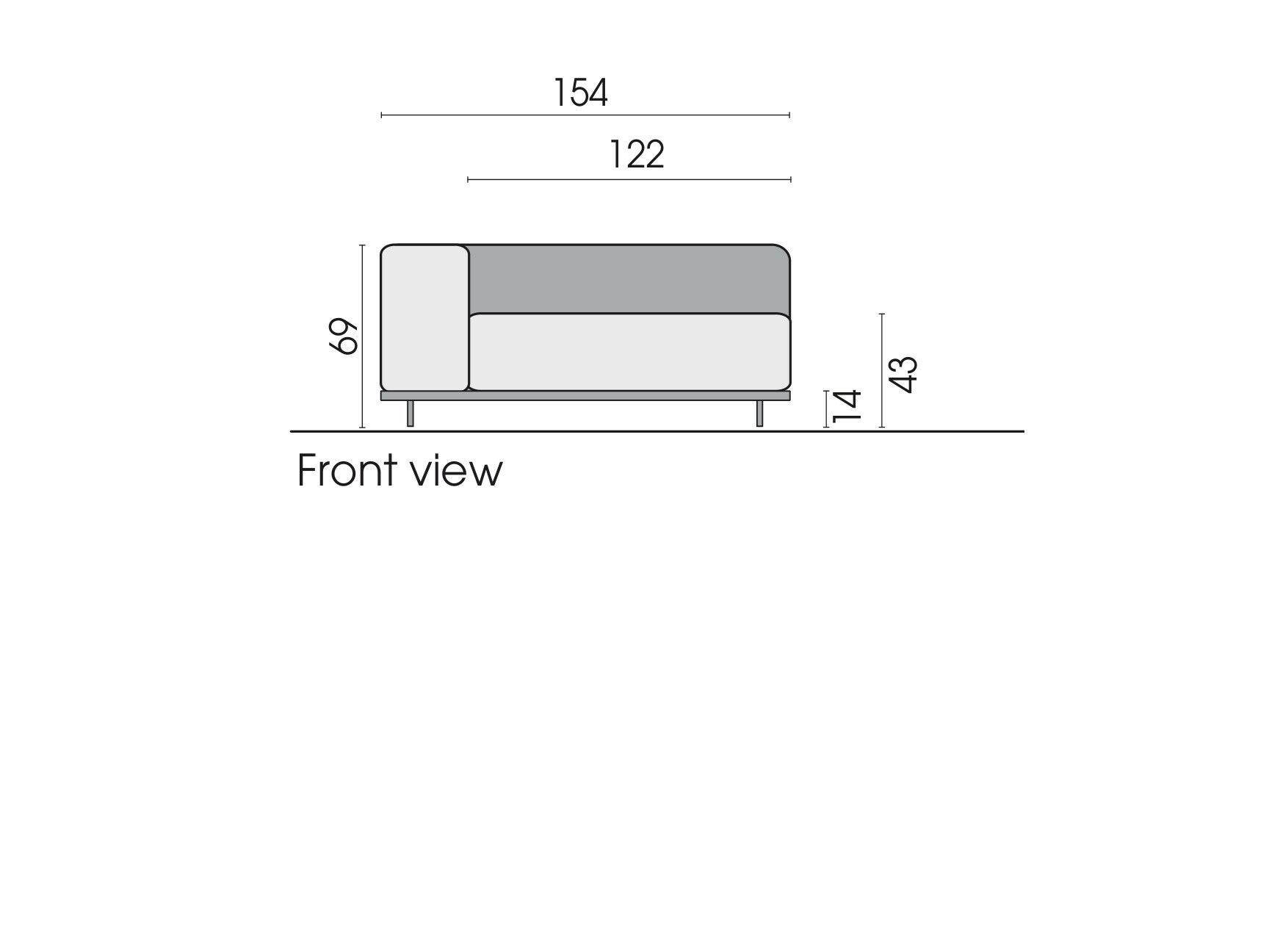 Модульный диван Bullfrog WUMMS! ARCH-00024175 - Вид №7