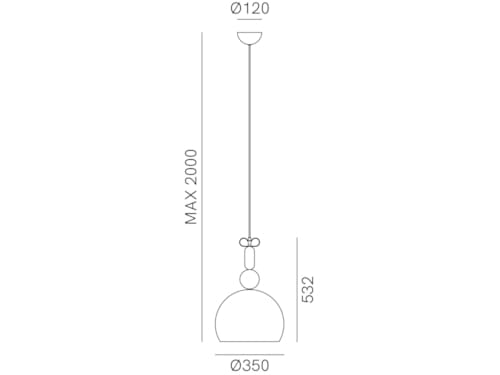 Алюминиевый подвесной светильник Il Fanale Bon Ton ARCH-00082361 - Вид №6