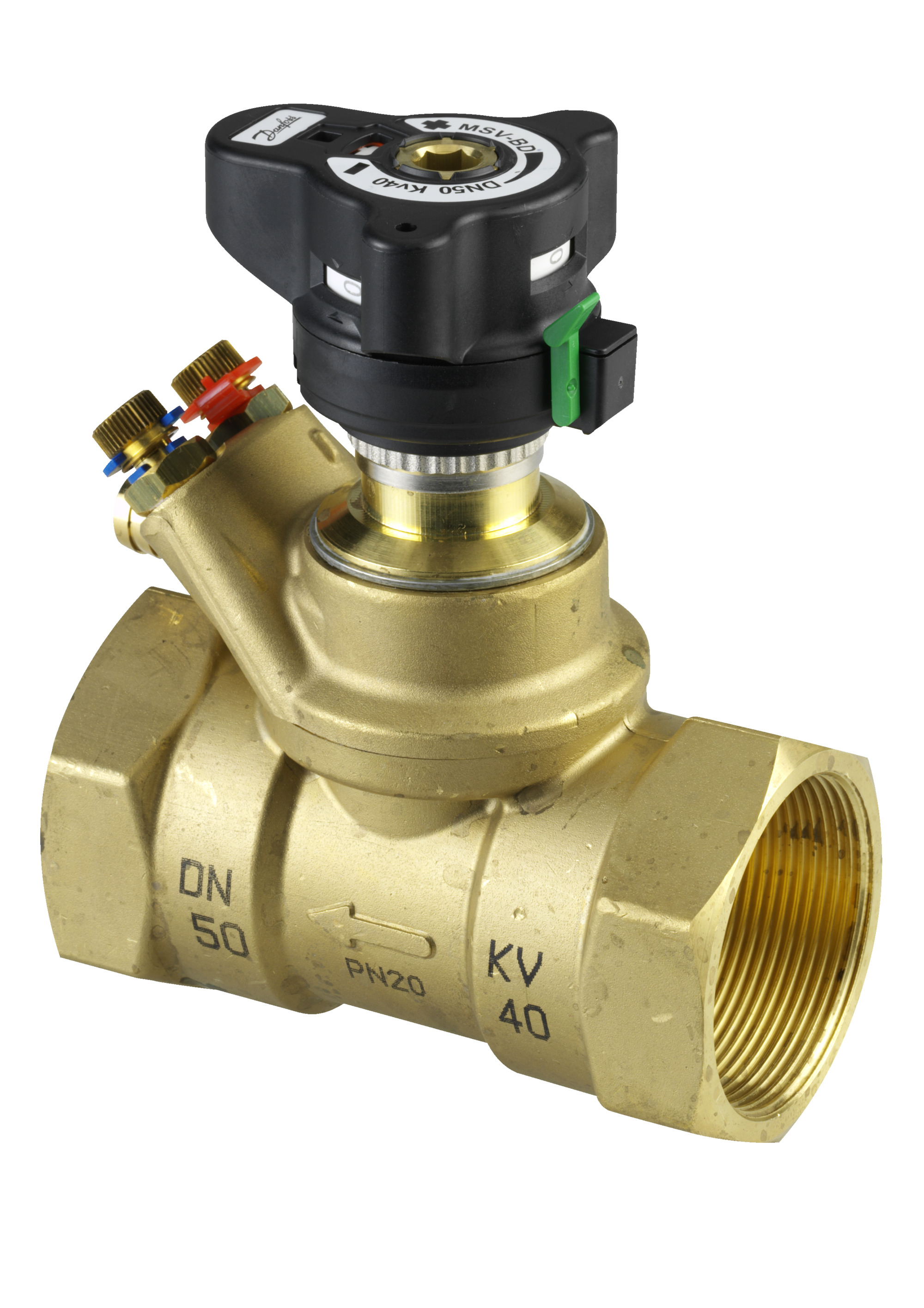 Danfoss Ручной балансировочный клапан MVT MVT Ду15 ручн.Баланс.Клап.наруж.резьб 003Z4182  - Вид №20