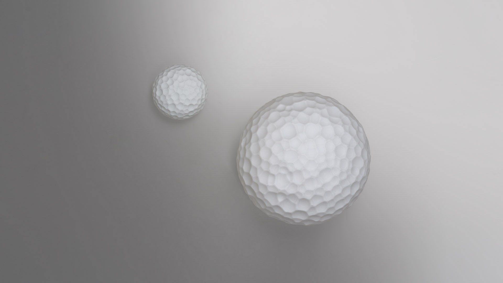 Настенный светильник / потолочный светильник из дутого стекла Artemide метеорит ARCH-00127445 - Вид №4