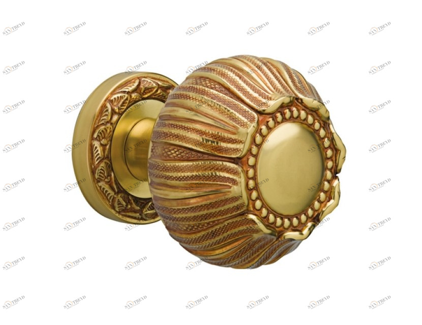 0C6538.000.30 Фиксированная ручка центральной двери Античная латунь Mestre 