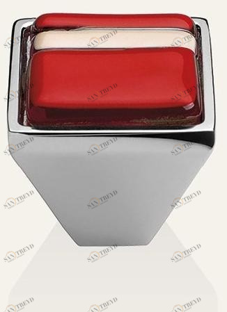 LINEA CALI' Ручка со стеклянной вставкой из замака Brera linear 207pb024/30-20-21-32