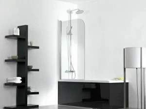 KRION Стеклянная перегородка для ванны Inter