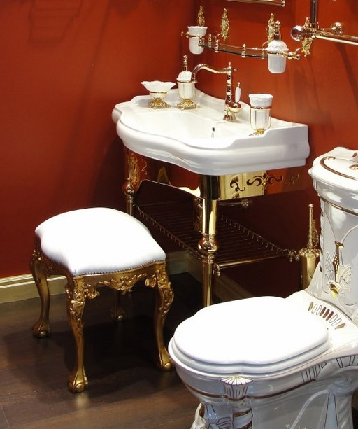 Пуф MIGLIORE Bella ML.COM-70.731.BR, кремовая кожа/бронза ML.COM-70.731.CM.BR - Вид №2