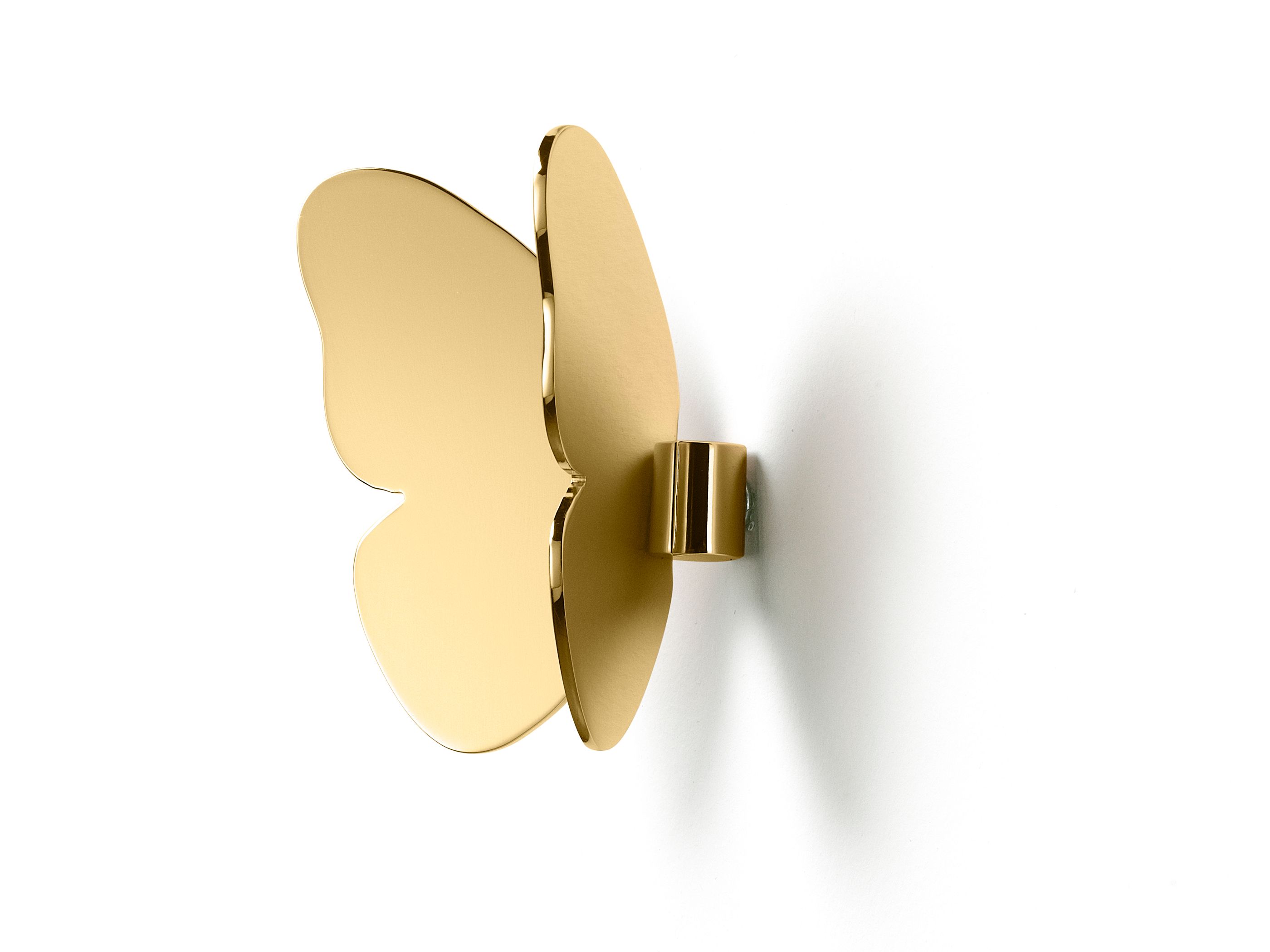 Латунная настенная вешалка GHIDINI1961 SINGLE BUTTERFLY ARCH-00130709 - Вид №3