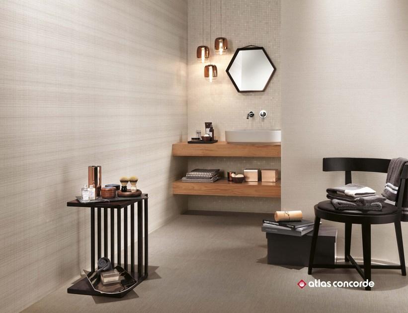 Atlas Concorde Белая плитка для стен с эффектом ткани Room sun-id-1400060 - Вид №16