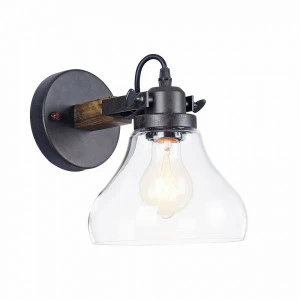 Бра настенное черное Lorenza FR4171-WL-01-B FREYA LOFT 00-3957491 Черный