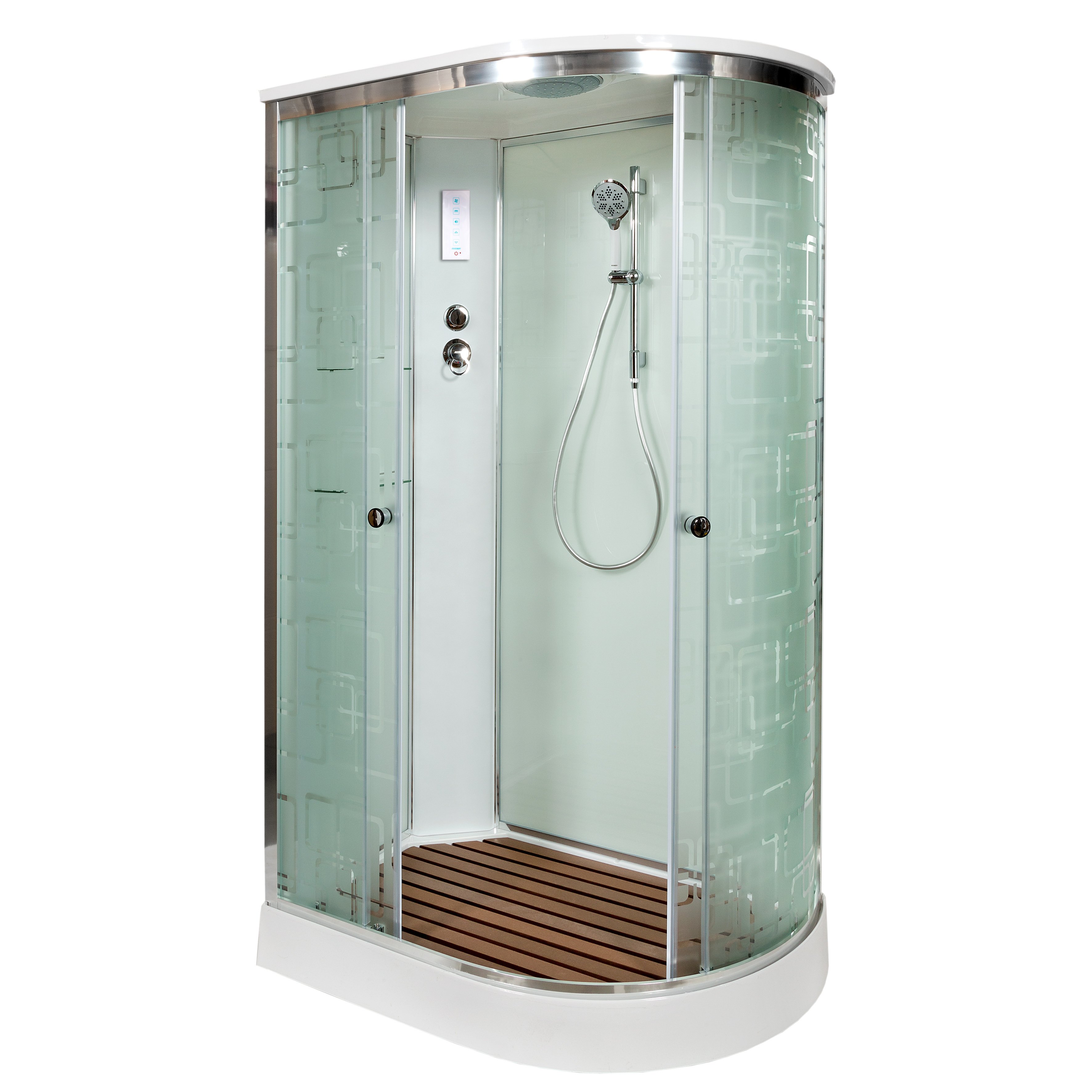 ЕМ4512 L стандартная Душевая кабина DETO Серия EM ЕМ1511 L с электрикой (эл.) - Вид №6