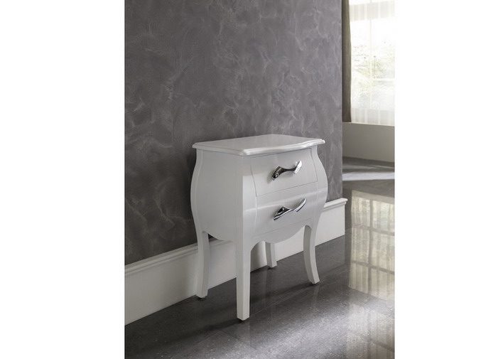 Тумбочка прикроватная белая Freedom ESF FIUME 043976 Белый  - Вид №1