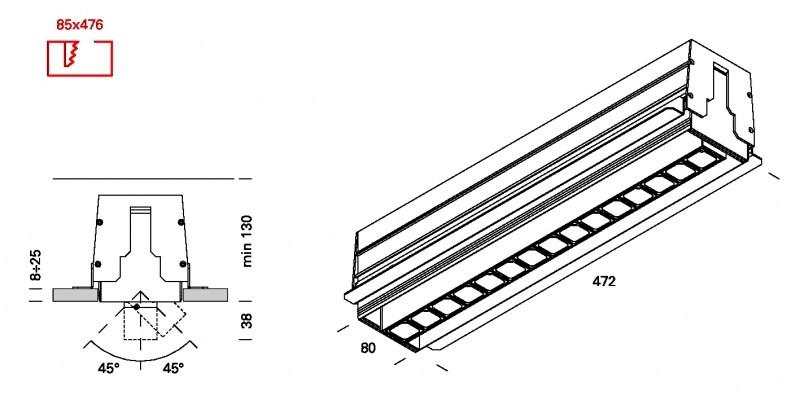 Lucifero's Светодиодный точечный полупрозрачный светильник Leva sun-id-1399061 - Вид №7