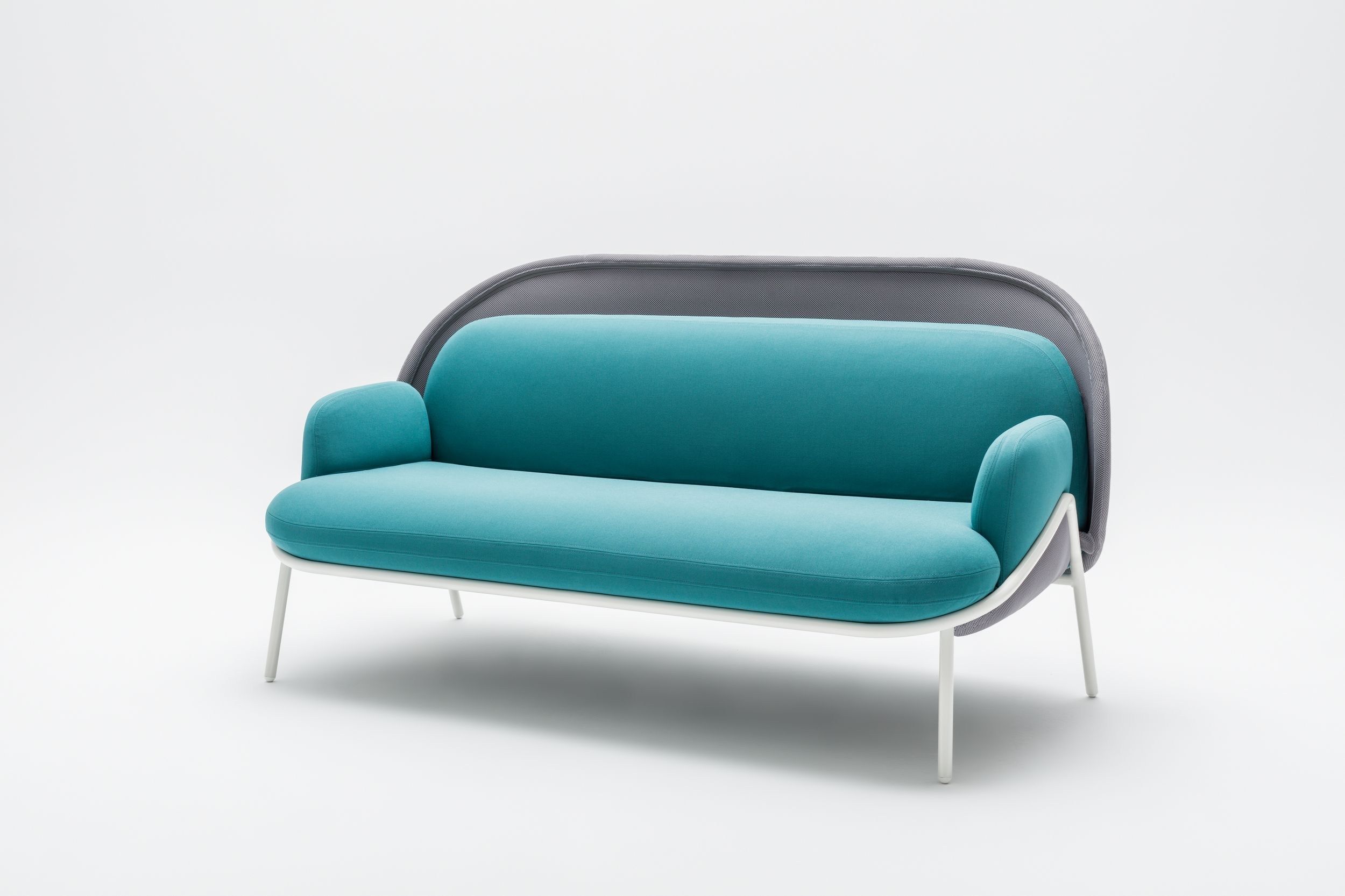 2-местный тканевый диван с огнестойкой обивкой MDD сетка ARCH-00081575 - Вид №2