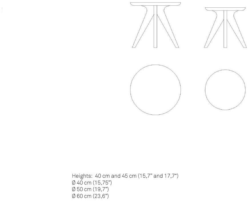 ONDARRETA Круглый журнальный столик Mikado sun-id-1462066 - Вид №20