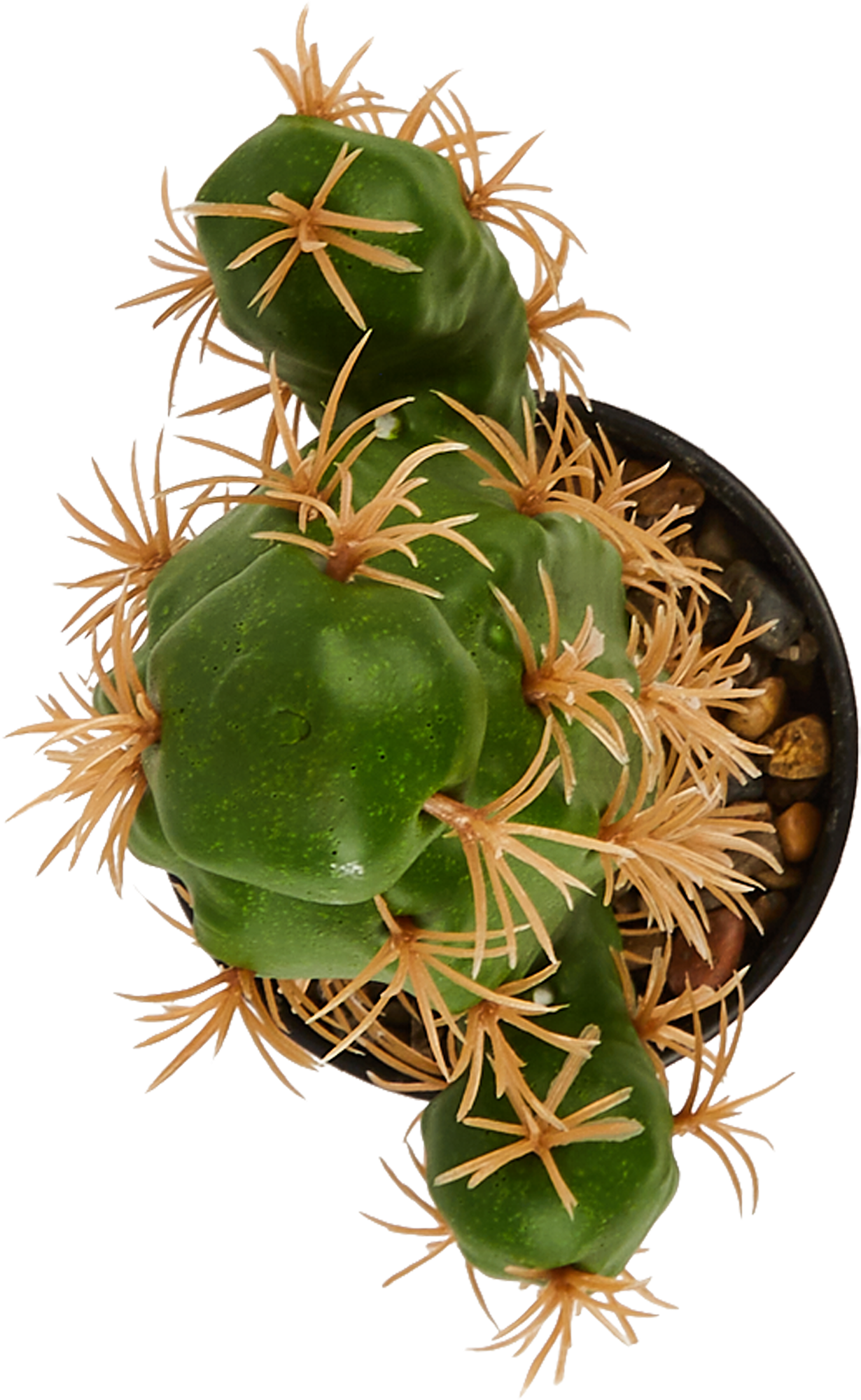 85852591 Искусственное растение Кактус h23 см ПВХ разноцветный STLM-0065653 Santreyd  - Вид №1