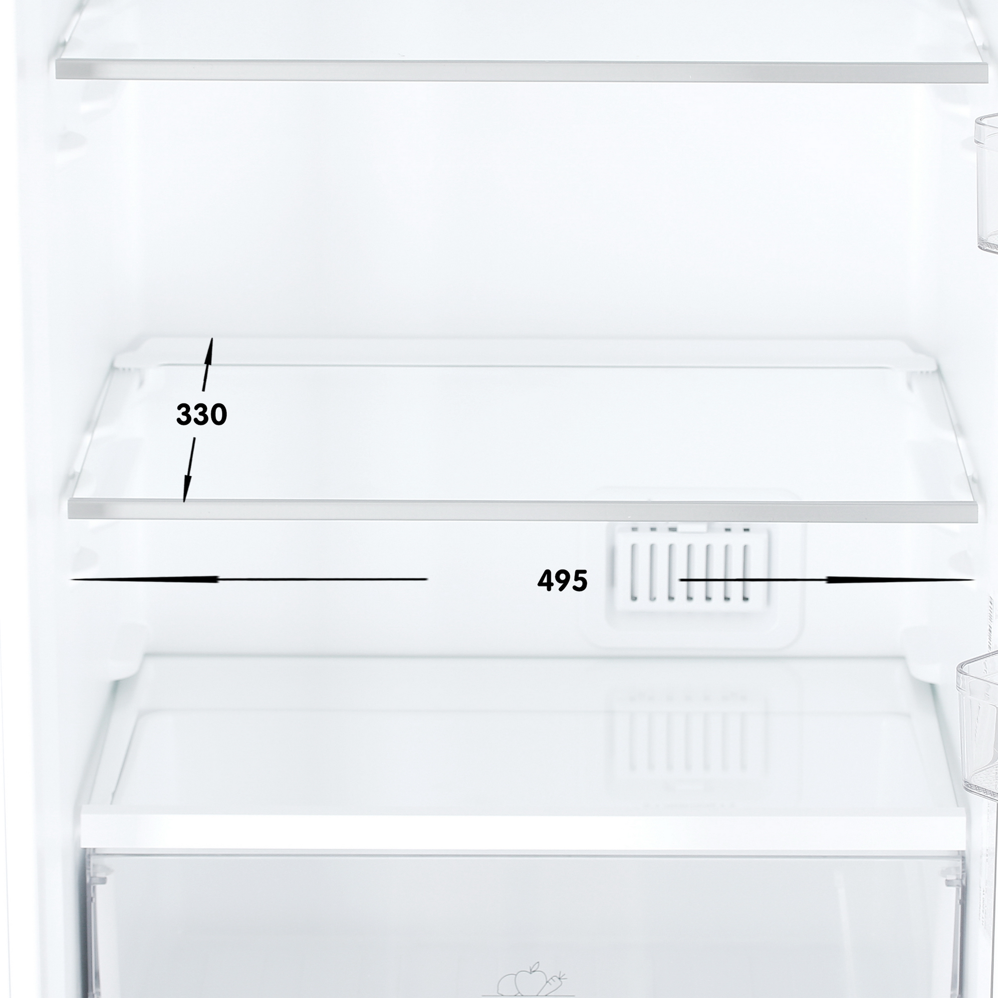 9027546 Холодильник с морозильником   Hotpoint HT 5200 W белый STDN-0068787 - Вид №8